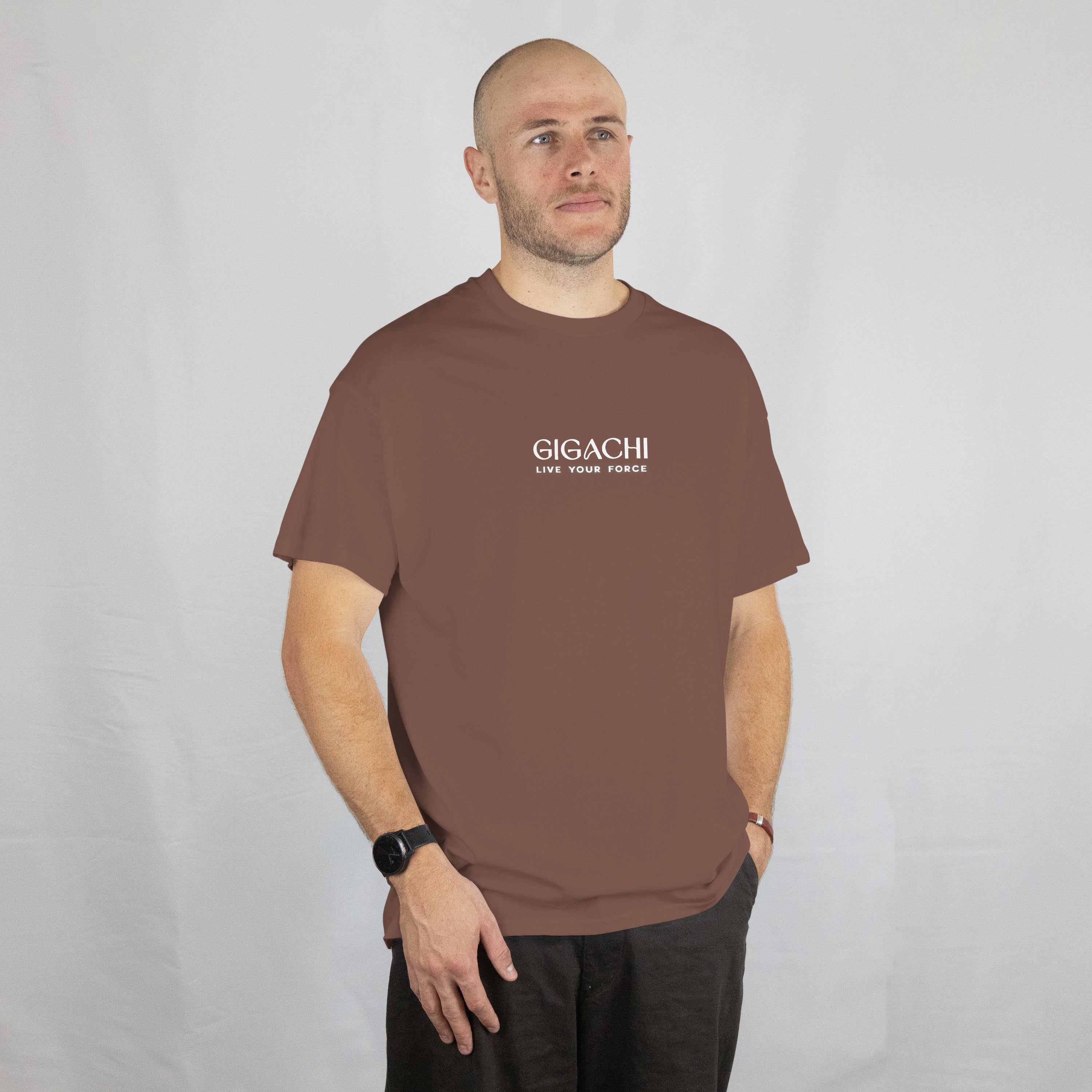Cocoa Brown Comfort Tee