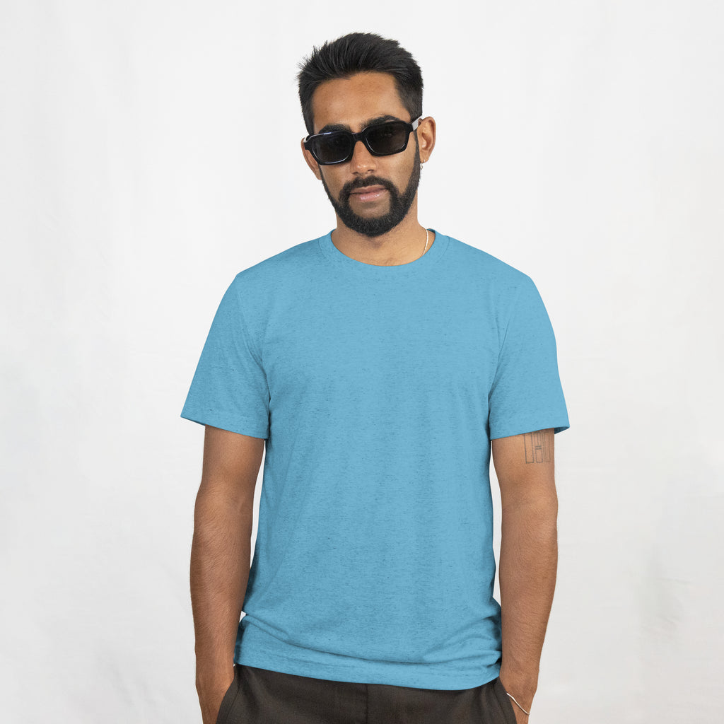 Fountain Blue Slim-Fit Classic Tshirt