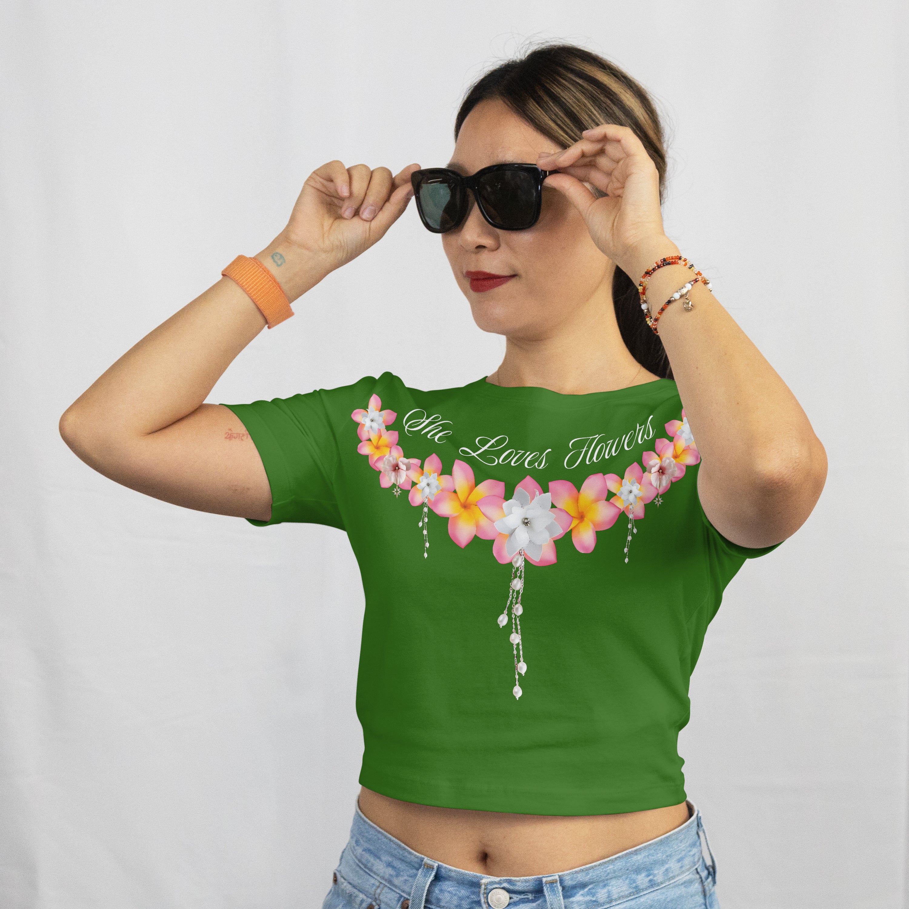 Floral Crop Top