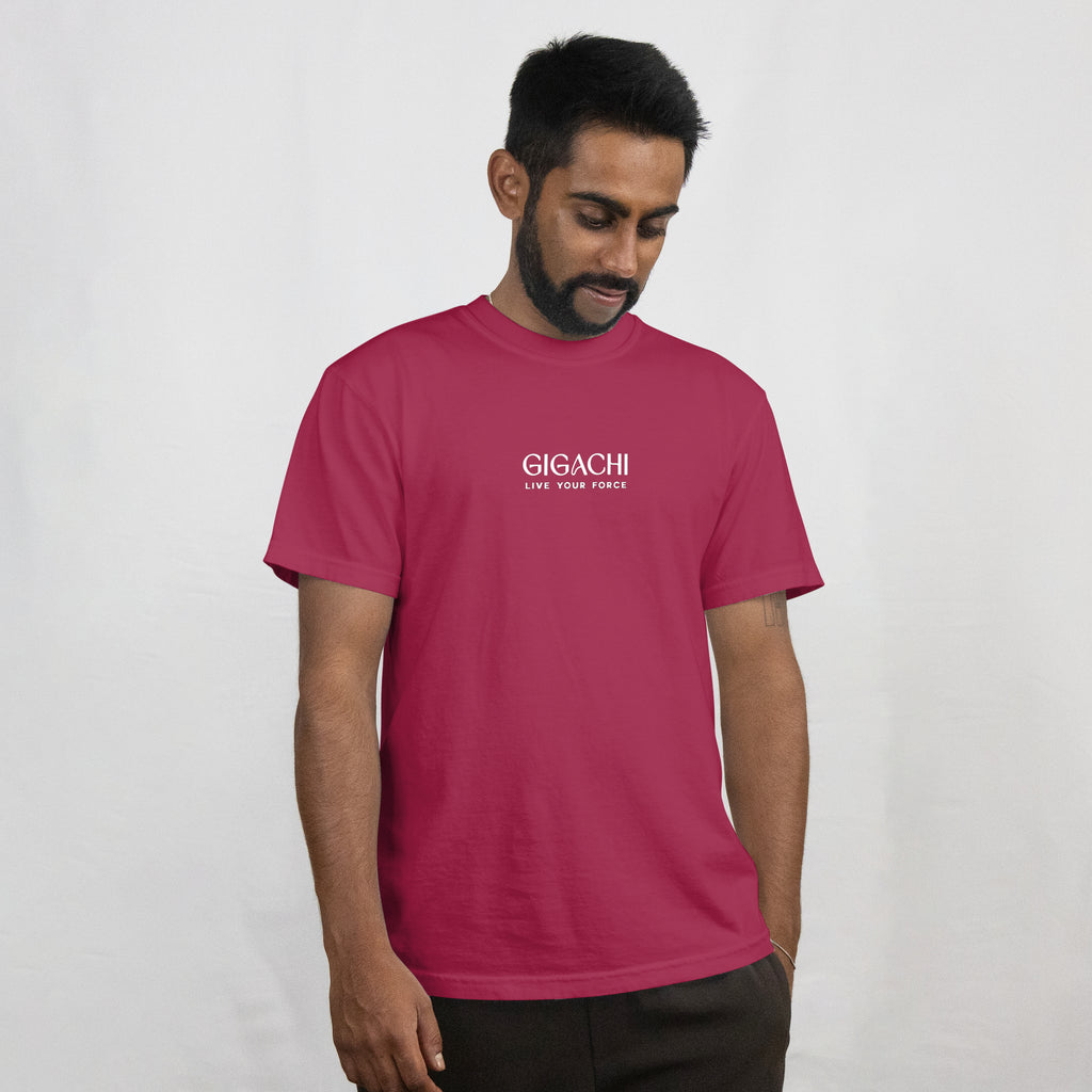 Koi Maroon Tee