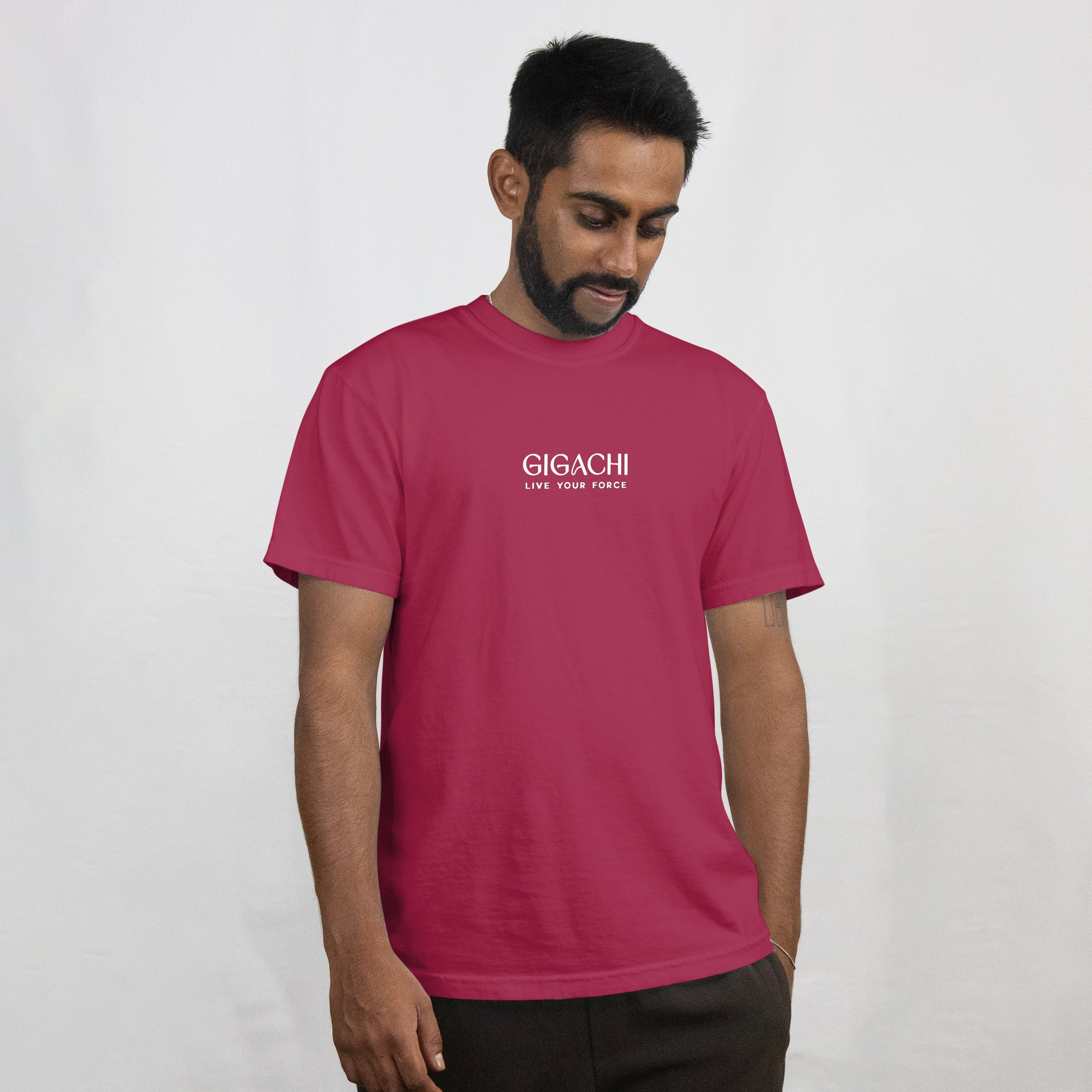 Koi Maroon Tee