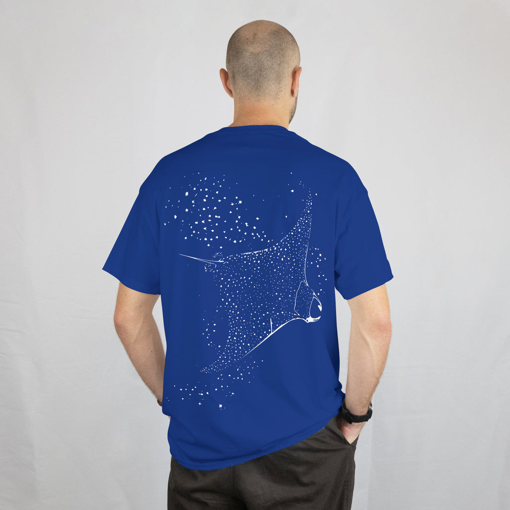Manta Ray Blue Tee