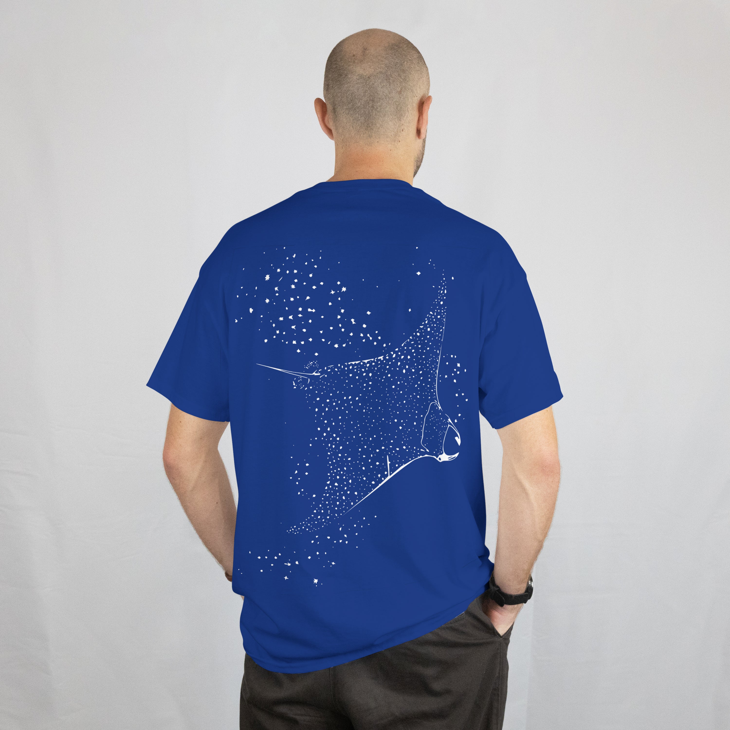 Manta Ray Blue Tee