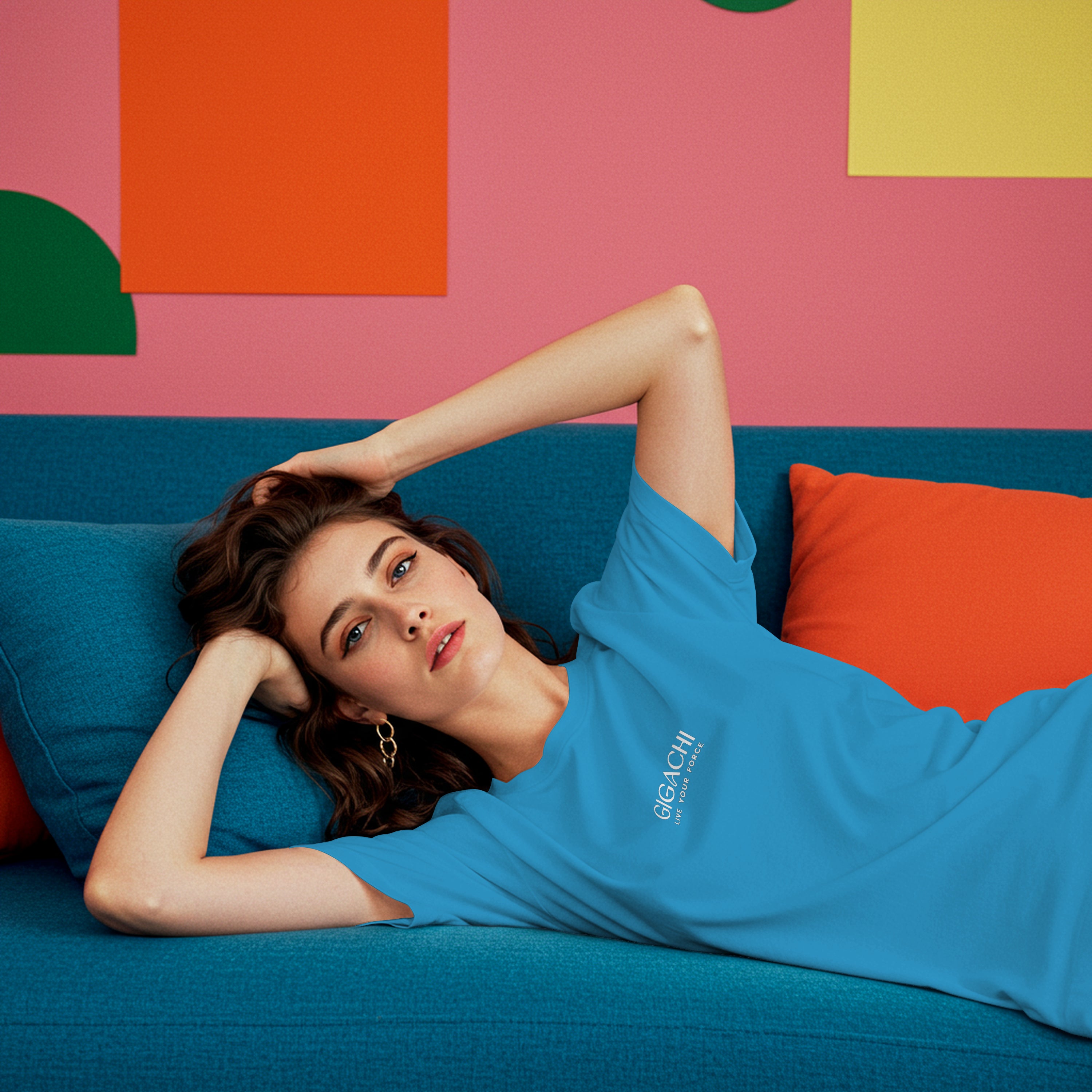 Peace Blue Tee