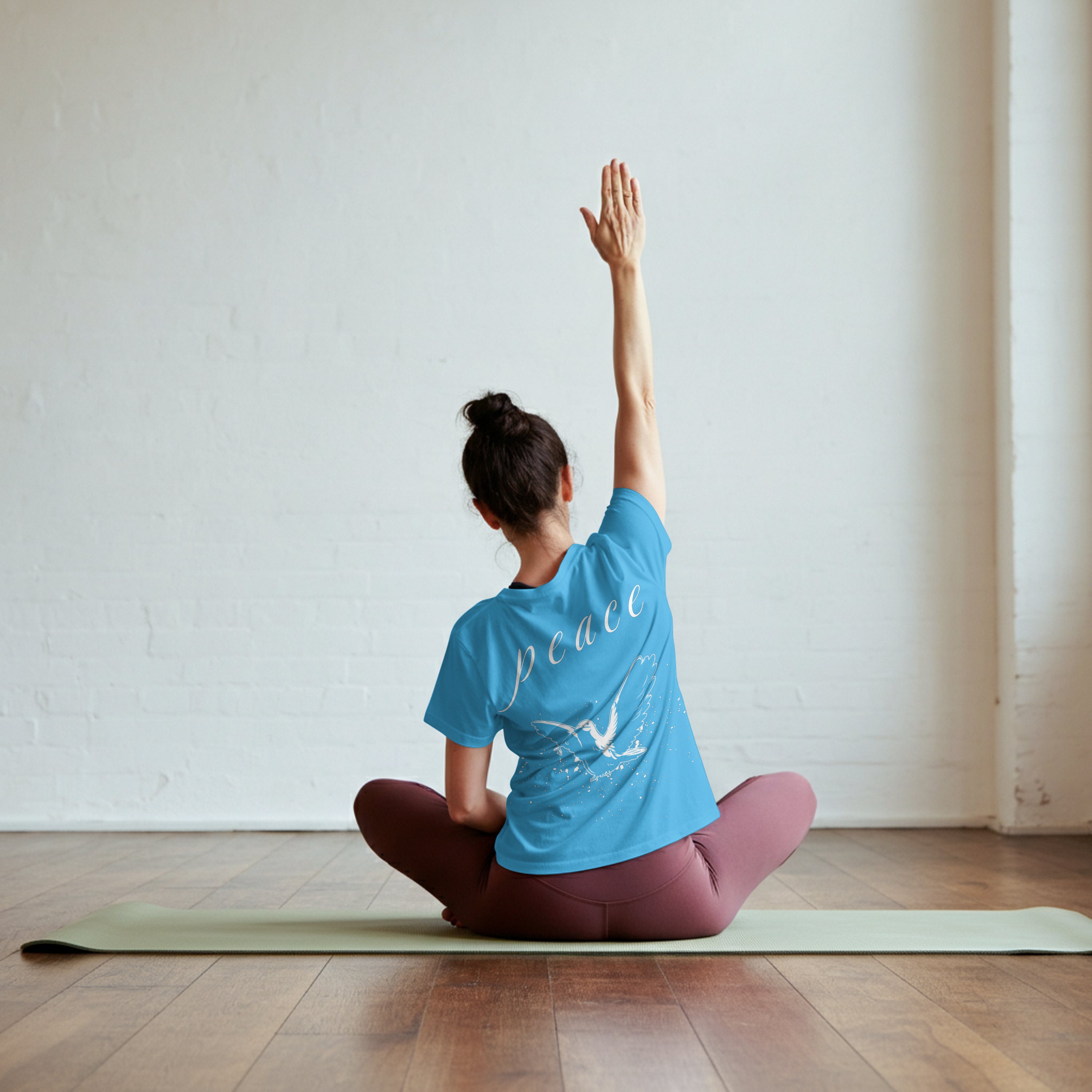 Peace Blue Tee